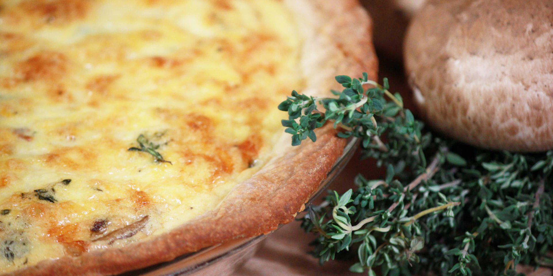 Tuna Quiche with Asparagus and Old Cheddar - Clover Leaf