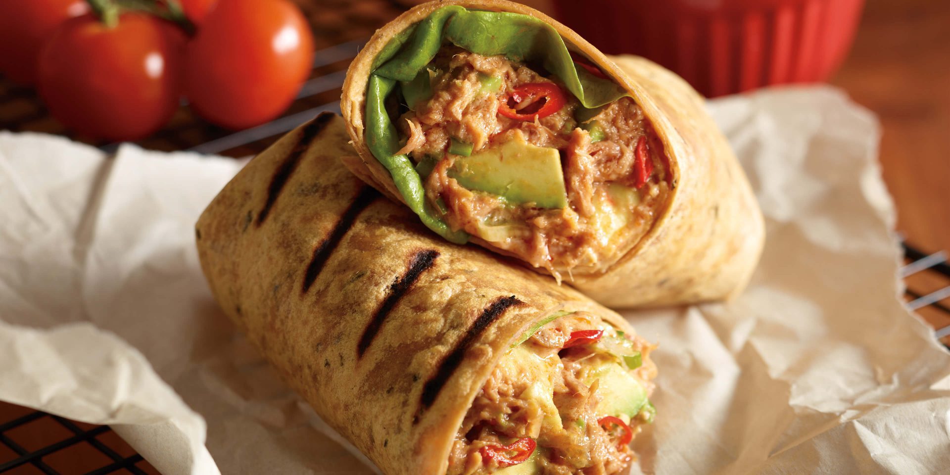 Sundried Tomato Tuna Wraps - Clover Leaf
