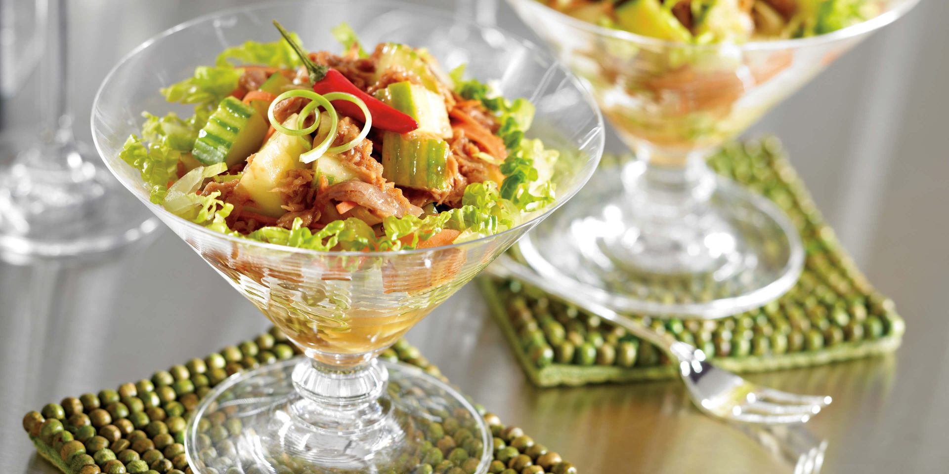 Spicy Thai Cucumber Salad - Clover Leaf