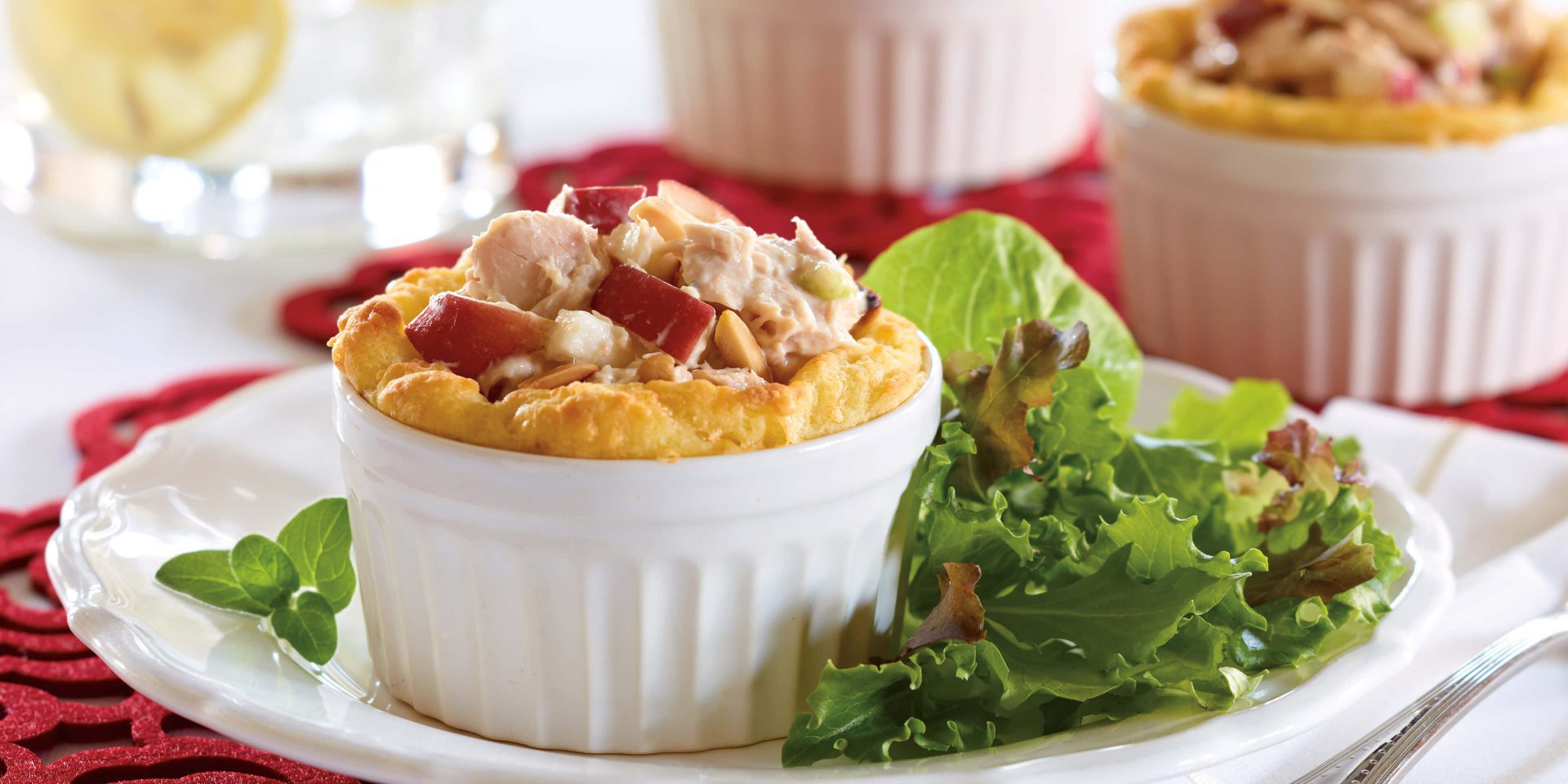 Tuna Salad Gougère - Clover Leaf