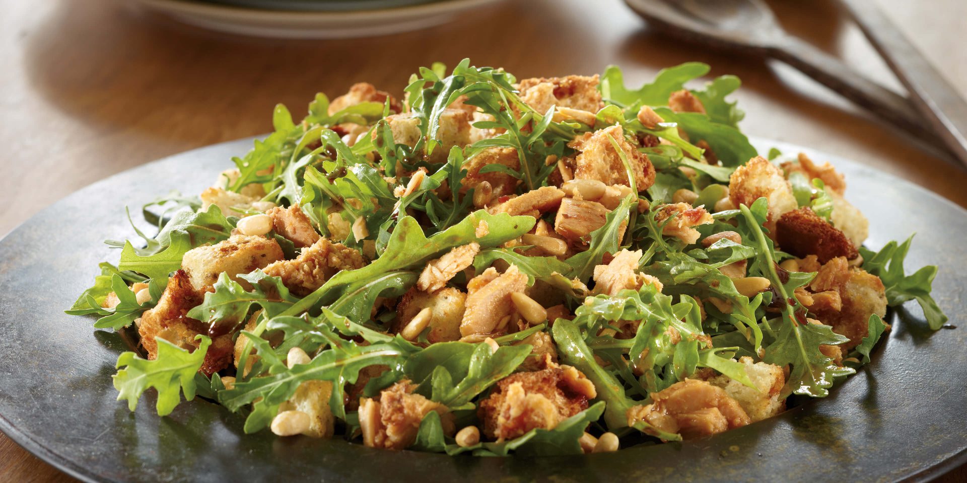 Sundried Tomato Tuna And Crouton Salad - Clover Leaf