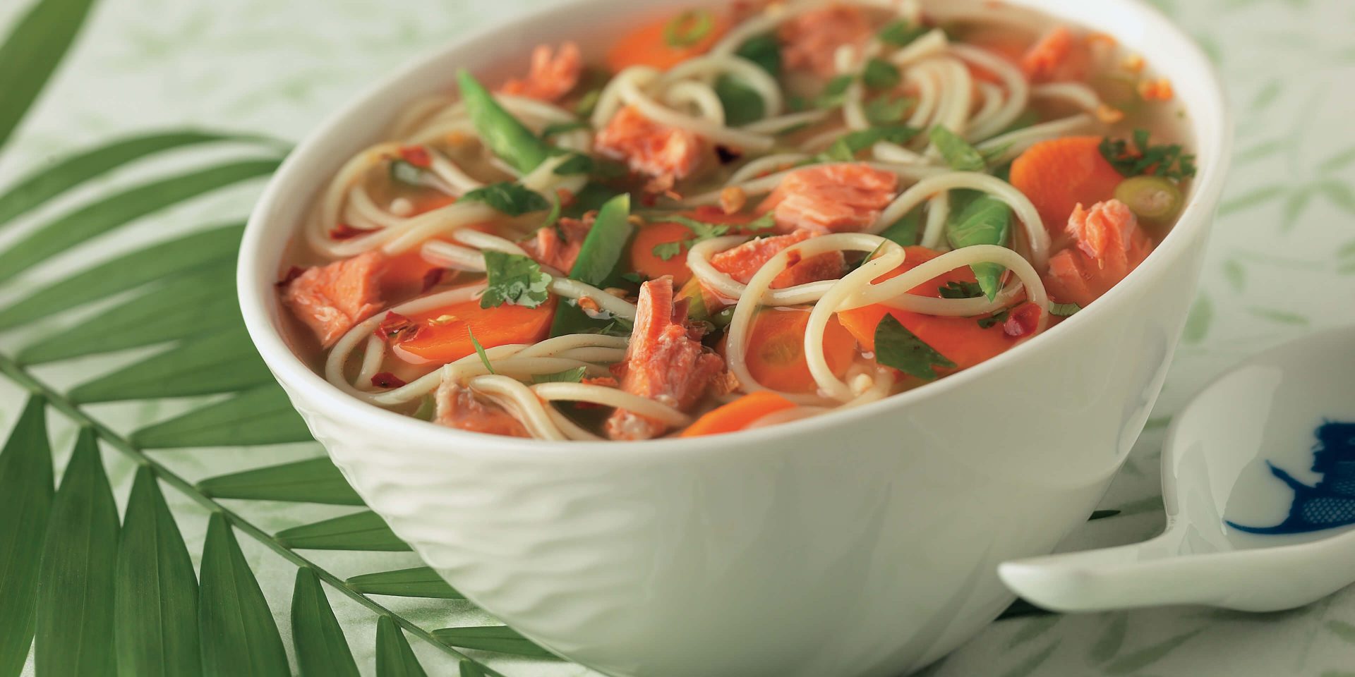 Soupe au saumon à l'orientale Clover Leaf