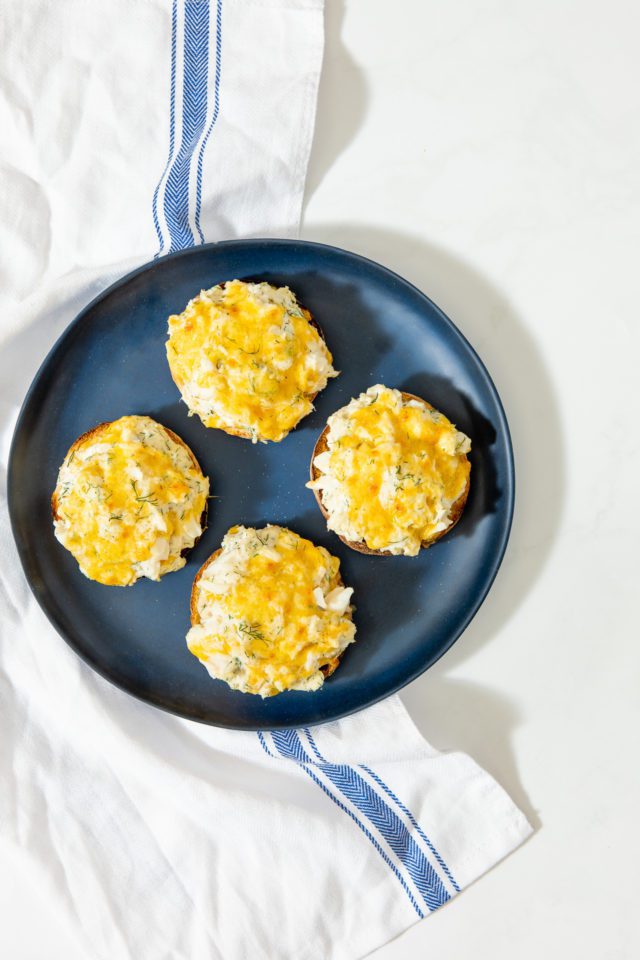 Crab Melts Clover Leaf