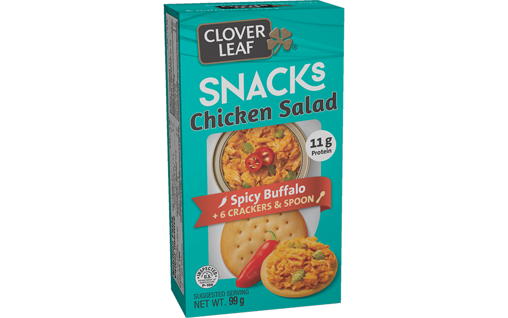 Chicken Snacks Spicy Buffalo Clover Leaf