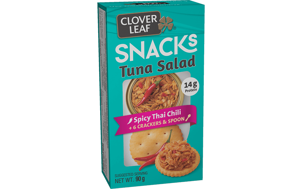 Tuna Snacks Spicy Thai Chili Clover Leaf