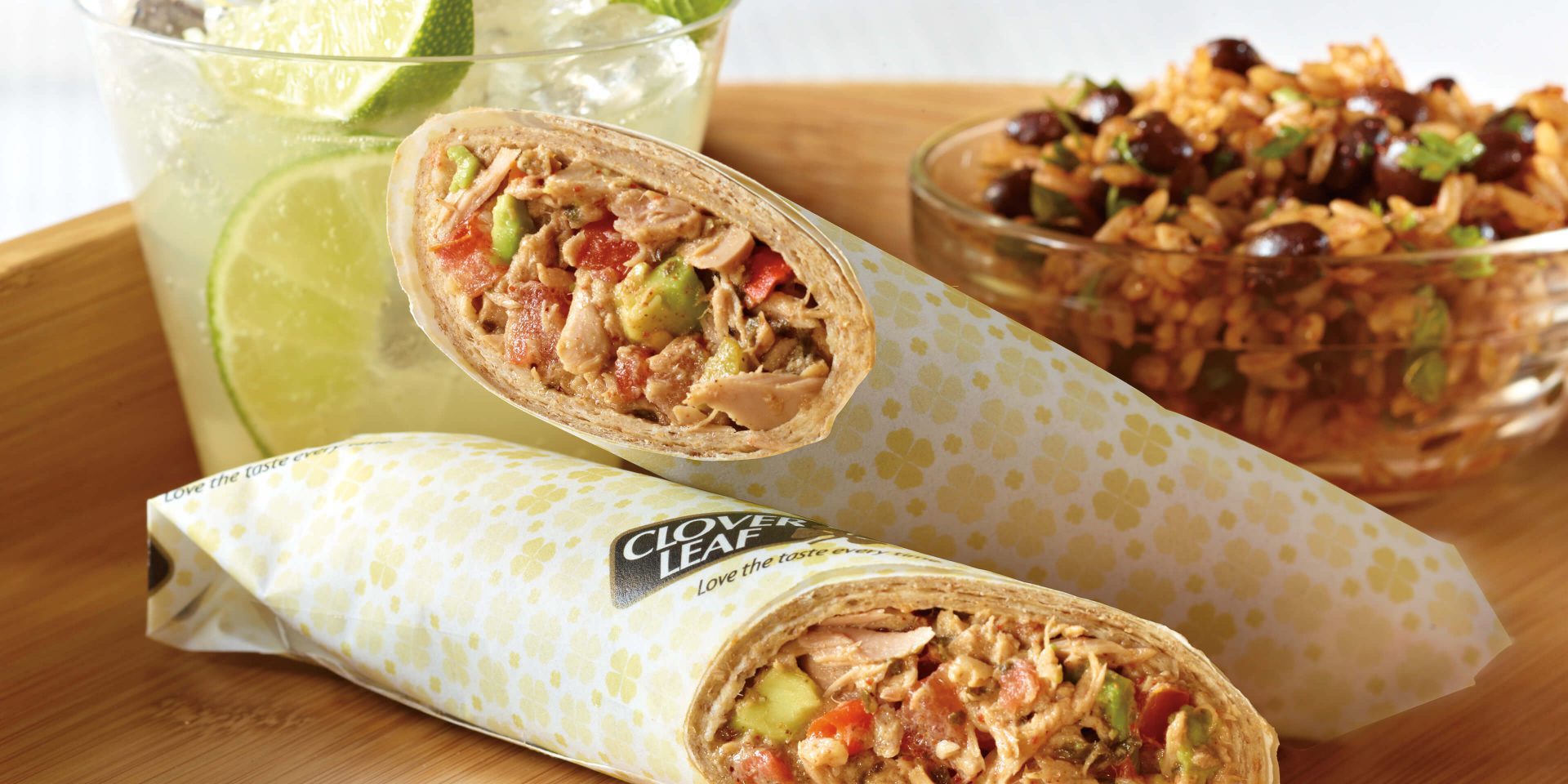 Hooked On Tuna Burrito Clover Leaf