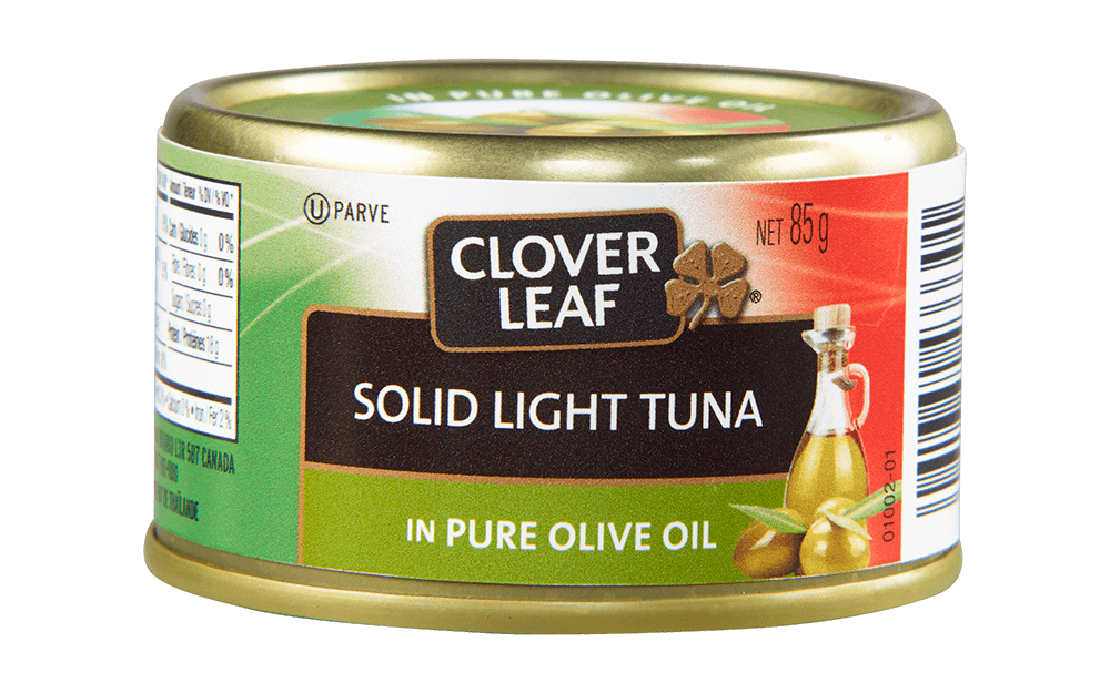 Solid Light Tuna In Olive Oil Clover Leaf