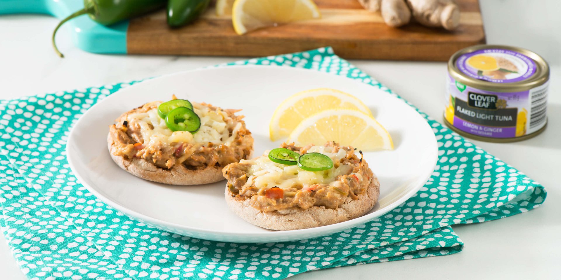 NoMayo Tuna Melt Clover Leaf