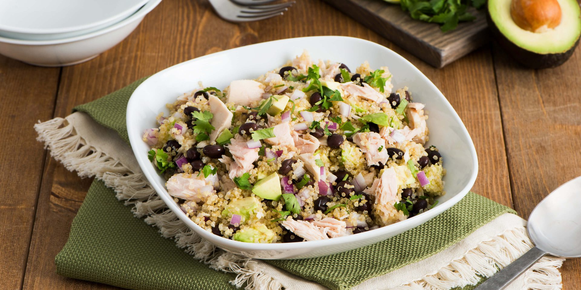 TexMex Quinoa Tuna Salad Clover Leaf