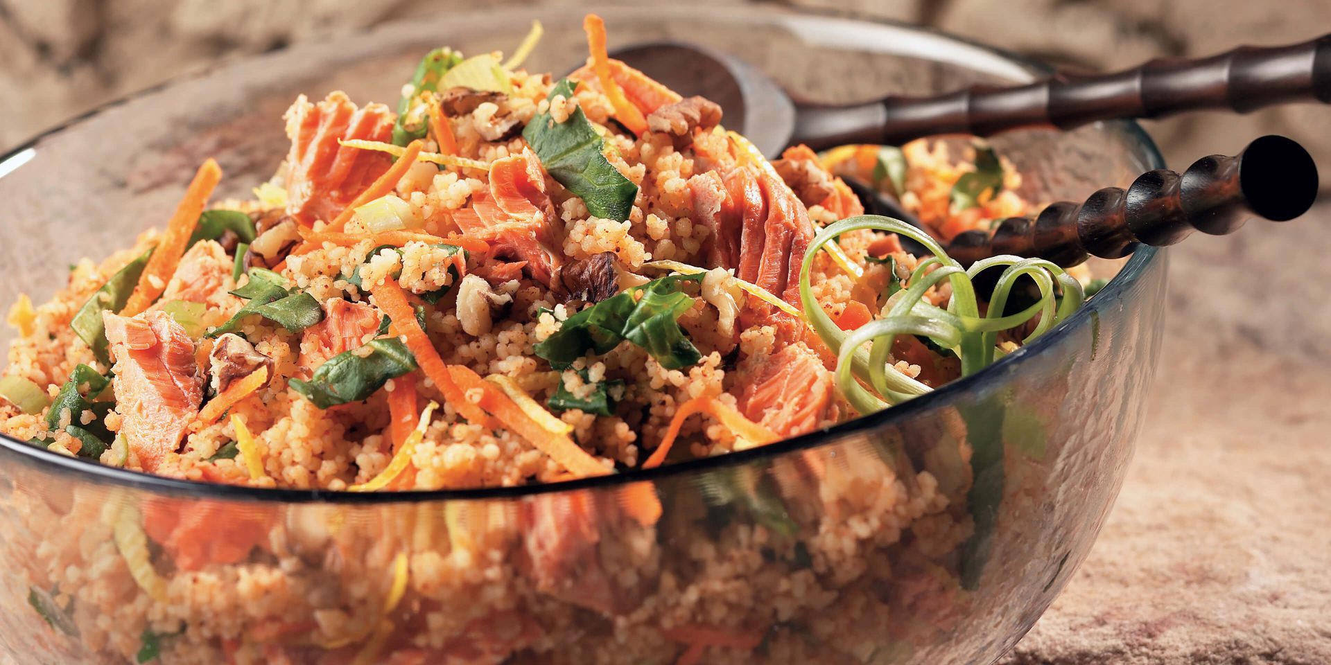 Couscous au saumon chaud Clover Leaf