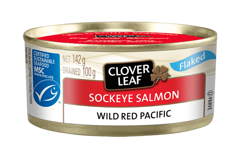 Salmon Burgers Clover Leaf