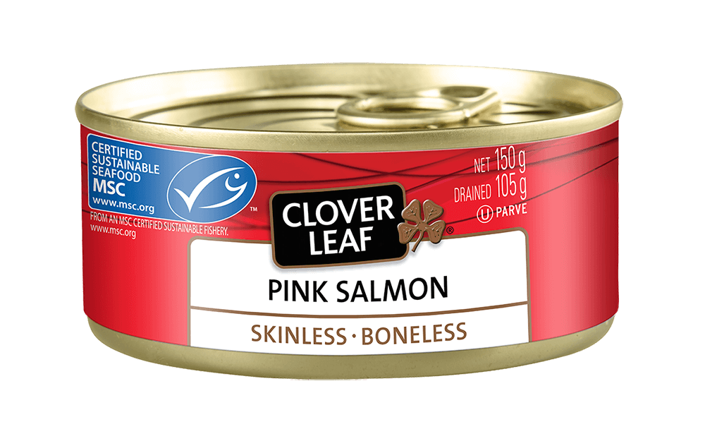 Skinless Boneless Pink Salmon Clover Leaf