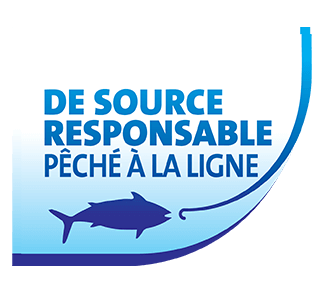 Responsibly Sourced, Line Caught logo