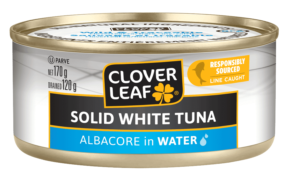 Solid White Tuna, Albacore in Water - Clover Leaf