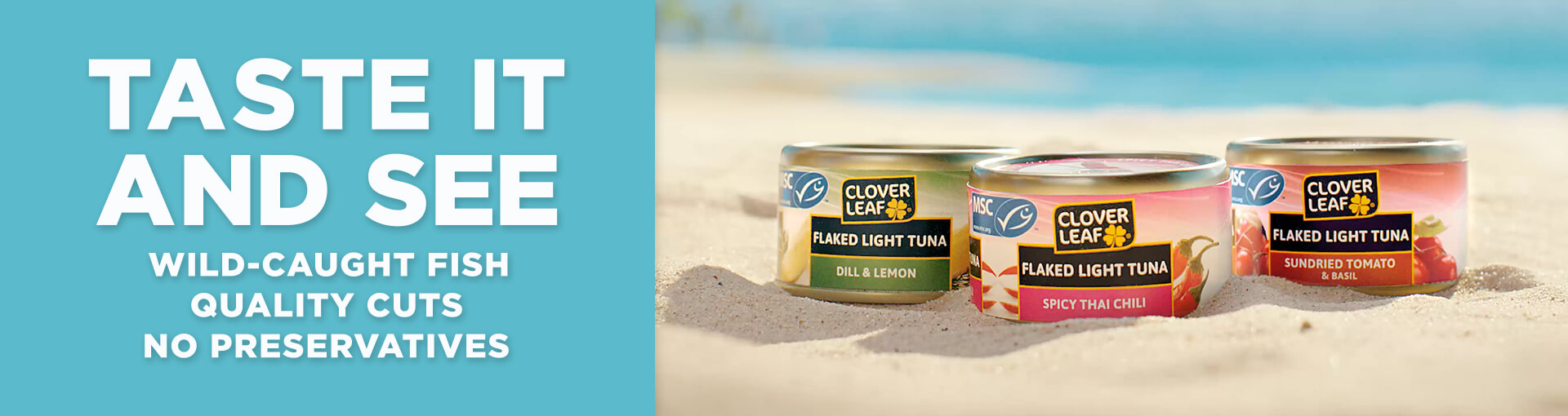 Flavoured Tuna from Clover Leaf - Taste It And See