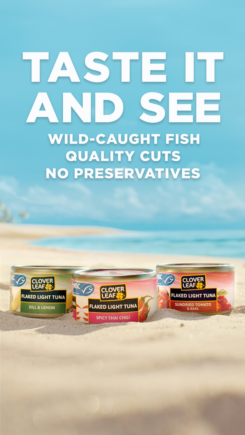 Flavoured Tuna from Clover Leaf - Taste It And See