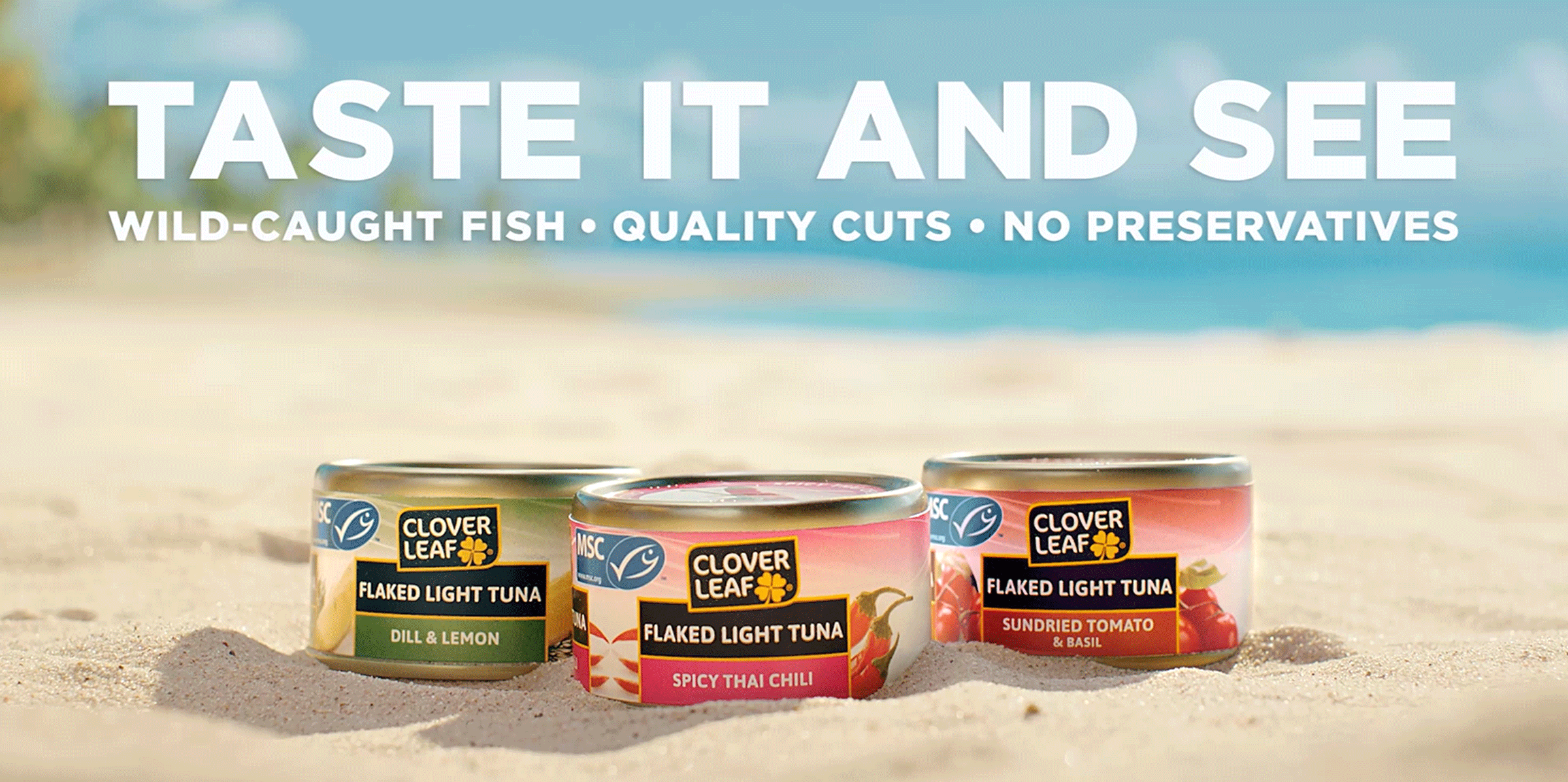 Flavoured Tuna from Clover Leaf - Taste It And See