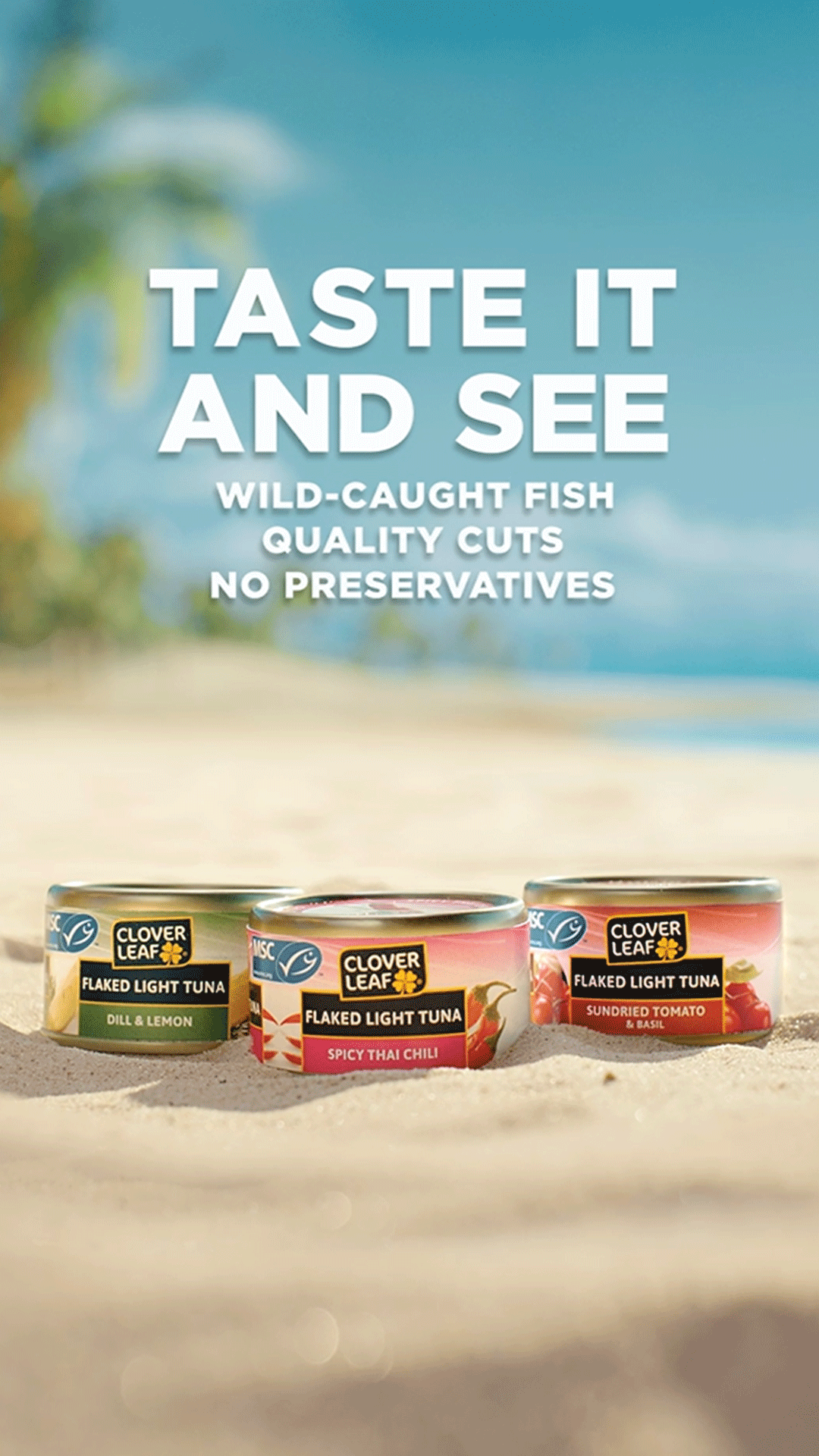 Flavoured Tuna from Clover Leaf - Taste It And See